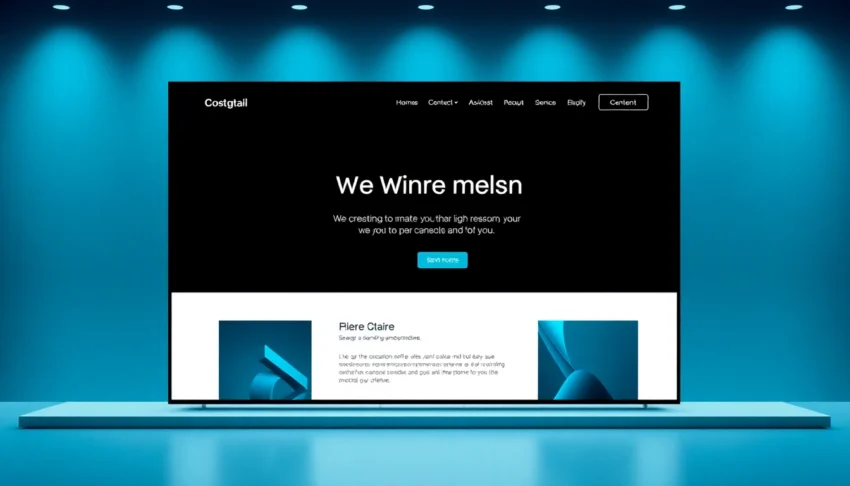 Visit https://00789f.com/ for sleek cyan-themed website design, showcasing modern aesthetics and user interface elements for tech brands.