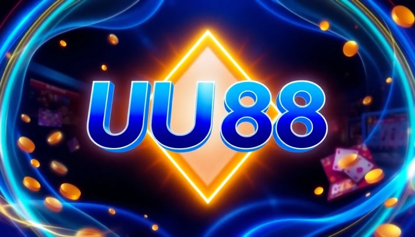 Dynamic UU88 online casino platform featuring vibrant graphics and secure gaming experience for trusted players.