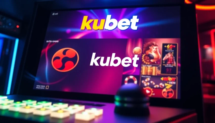 Engaging kubet casino platform showcasing online gaming and betting features with vibrant colors and modern design for users.