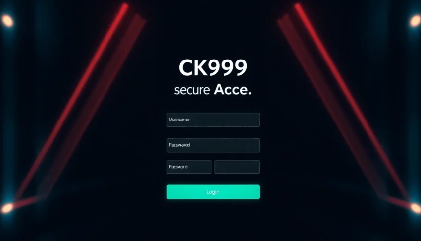 Visit CK999 login page for quick, secure access to gaming and betting accounts with modern interface.