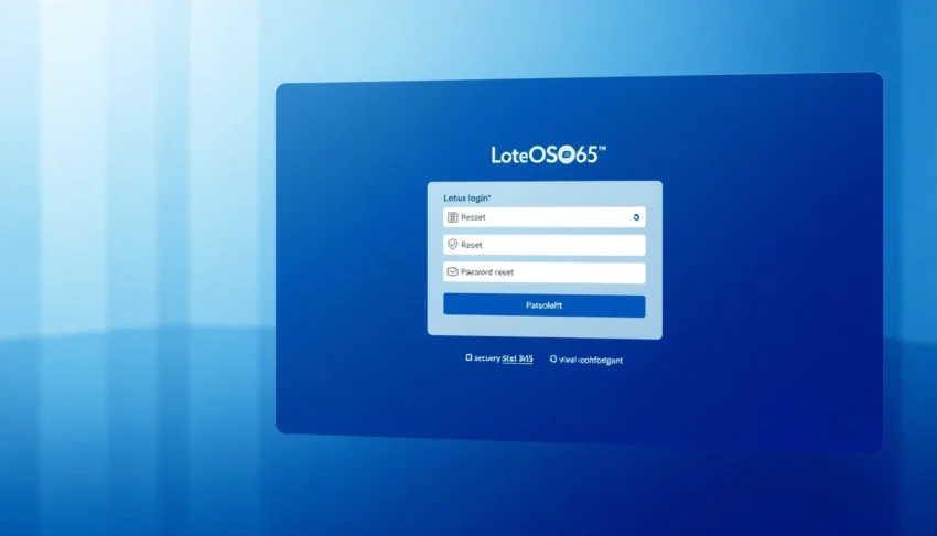 Step-by-step guide to change your Lotus365 ID password and update user information for enhanced security and access.
